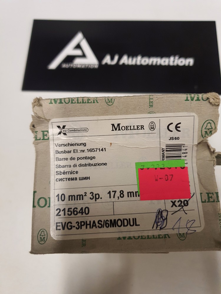 Szyna do łączenia aparatury modułowej 3 faz. 6-mod.; EVG-3PHAS/6