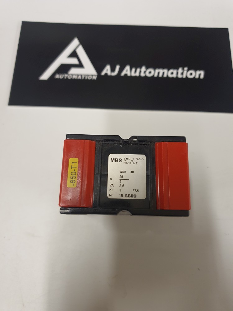 WSK 40 25/5A 2.5VA cl.1