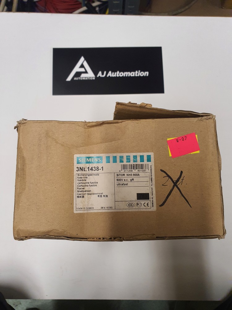 BEZPIECZNIK SITOR, KLASA: GR, DIN 43620 800A, 600V AC