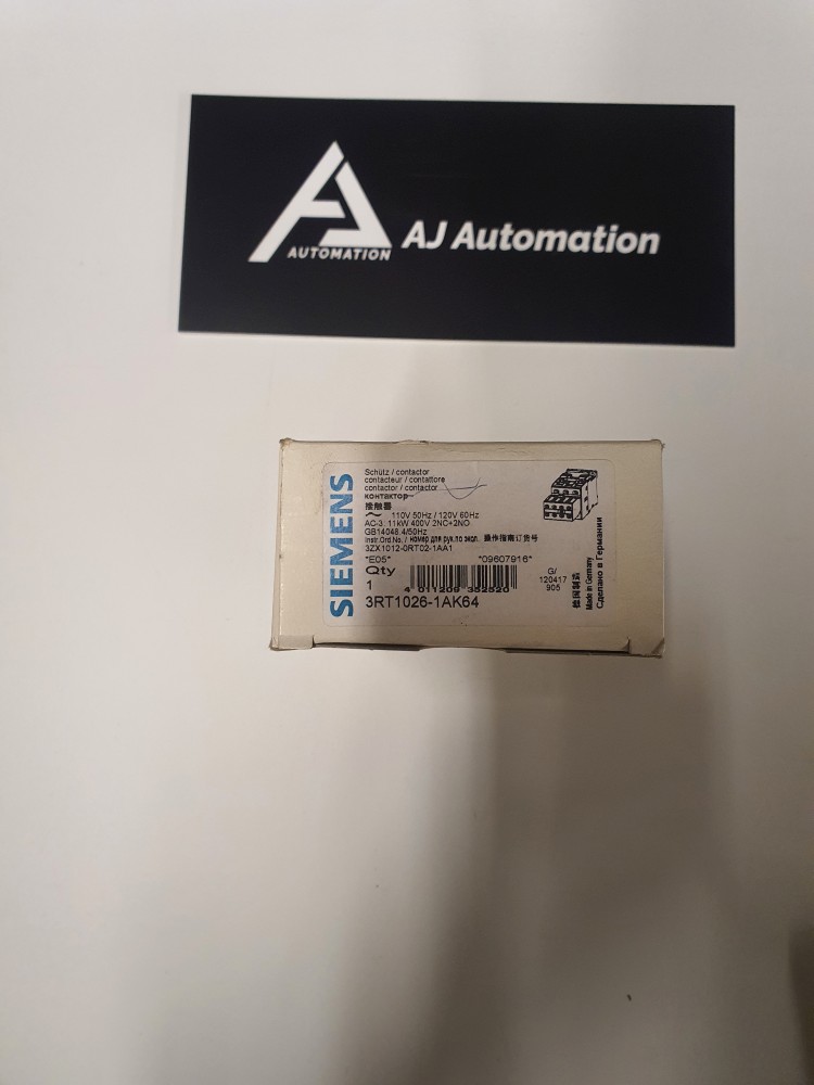 STYCZNIK, AC-3, 11KW/400V, CEWKA 110VAC 50HZ/120VAC 60HZ, 3-P, 2NO+2NC, WLK. S0, PRZYłĄCZE ŒRUBOWE