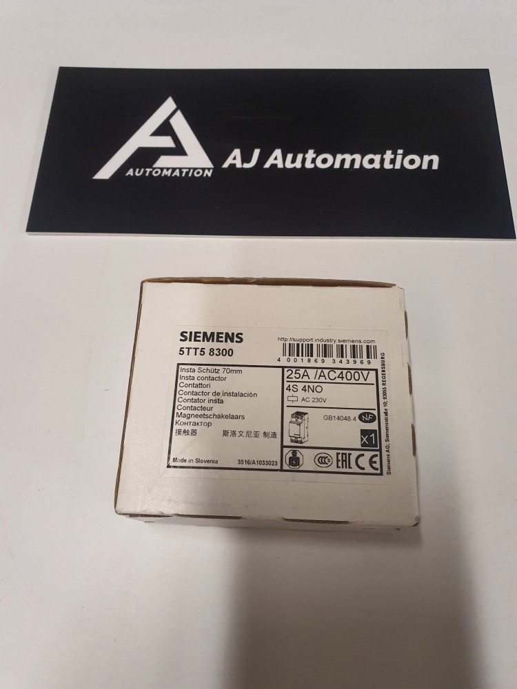 STYCZNIK INSTA Z 4 STYKAMI ZWIERNYMI, 4KW/400V, CEWKA 230VAC 50/60HZ